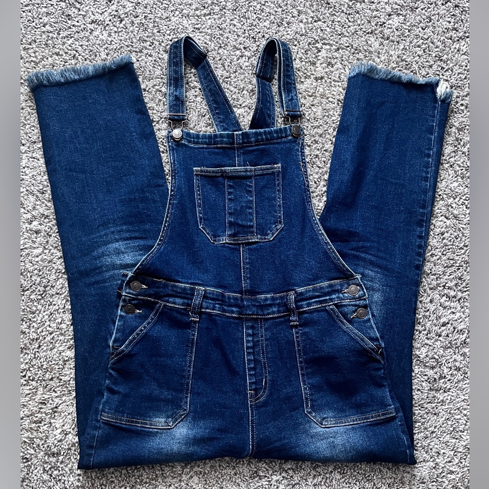 Women's Blue Denim Overalls size M